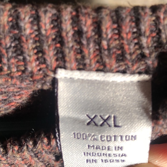 Men’s fall Latitude Northern Islesc career cotton preppy sweater - Picture 8 of 8